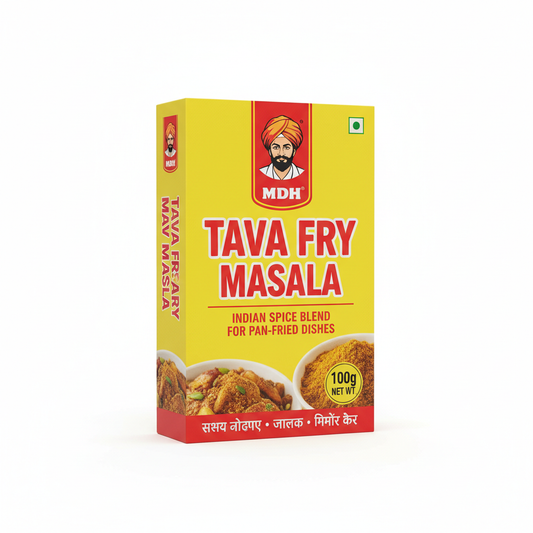 MDH Tava Fry Masala 10x100g spice blend box